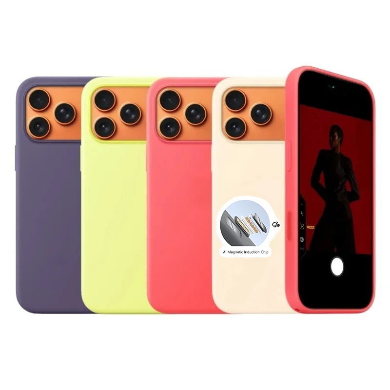 1:1 Original Skin-friendly Tou - Liquid Silicone Magnetic Phone Case ulasan dan harga
