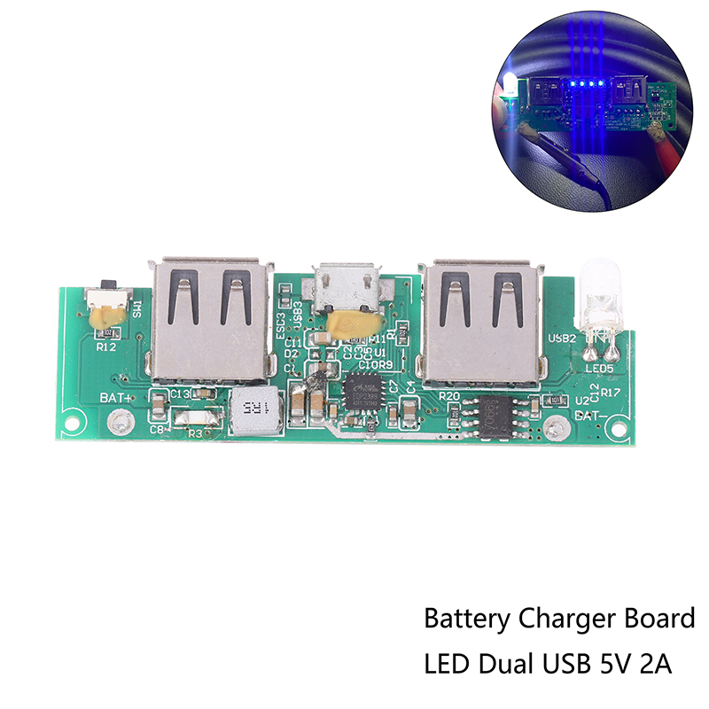 Dual USB 5V Mobile Power Mothe - Power Banks ulasan dan harga