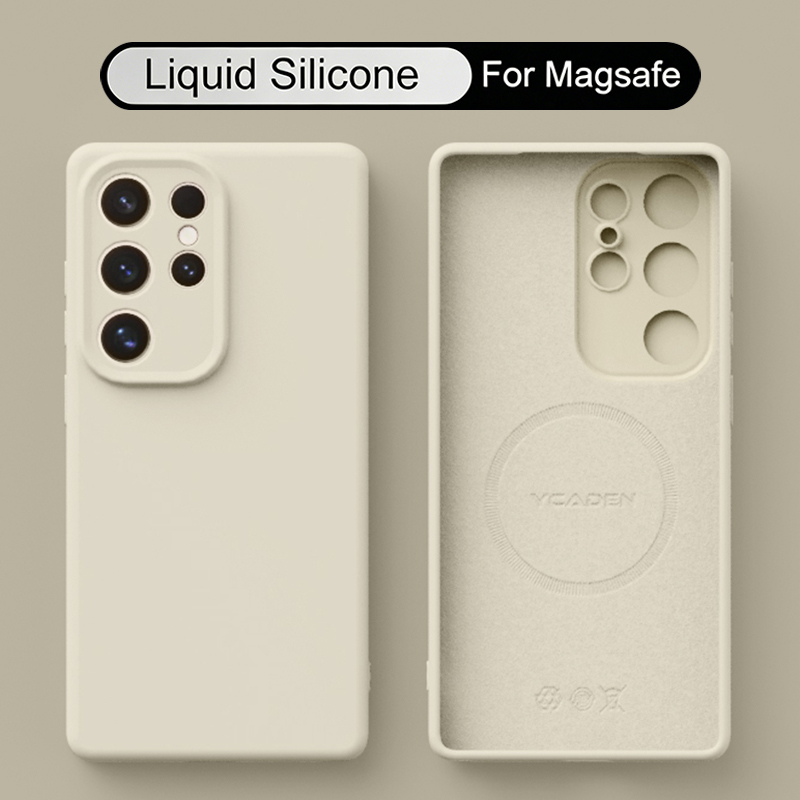 Magnetic Liquid Silicone Soft  - Liquid Silicone Magnetic Phone Case ulasan dan harga