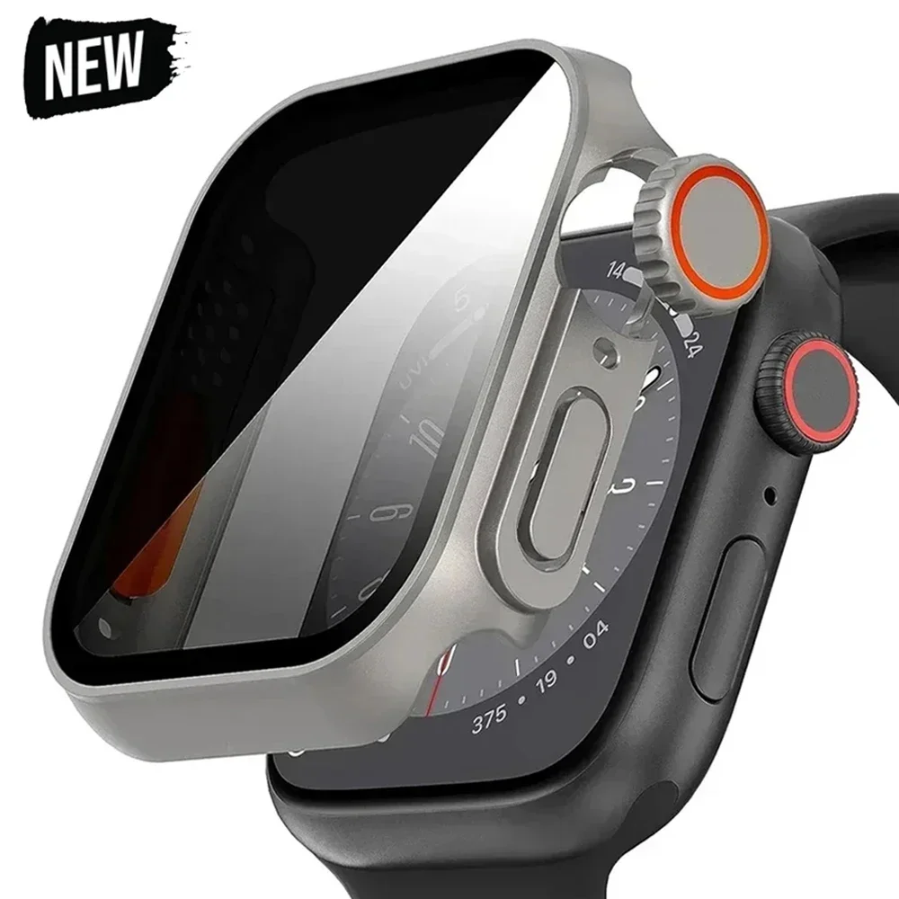 Case For apple watch Apple Wat - Anti Spy Privacy Glass Case ulasan dan harga